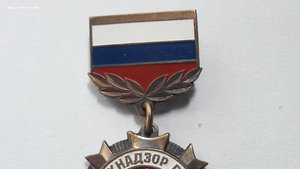 Знак Гостехнадзор России 40 лет