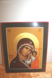 Икона Казанской Пресвятой Богородицы современное письмо