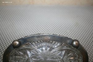 Ваза конфетница Львы Хеннеберг Варшава Henneberg