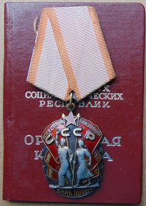 Орден ЗП №858758.+док.