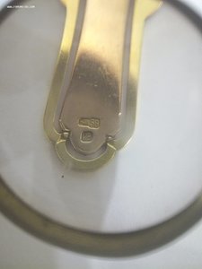 Крест нательный золото 56 проба эмали Царская Россия