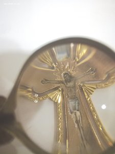 Крест нательный золото 56 проба эмали Царская Россия