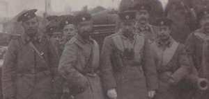 Восстание в Кронштадте. Артиллерия на пристани. 1905 год.