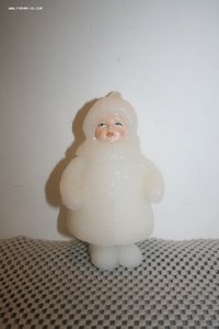 Игрушка Девочка парафин восковая лицо роспись СССР?