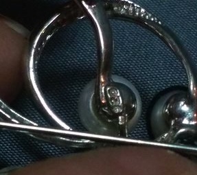 Брошь-подвеска. Серебро 925 пр.