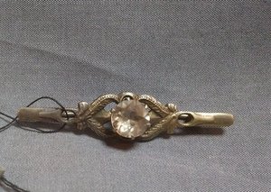 Брошь. Серебро 875 пр.