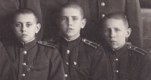 Редкое фото: артиллерийская подготовительная школа. 1954 г.