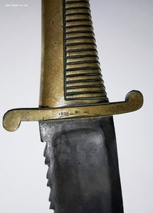 Тесак  сапёрный  обр. 1827 г .