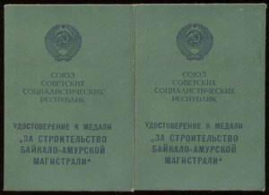 БАМ 2 шт. на мужа и жену.
