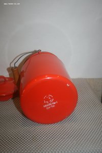 Бидон эмалированный Олимпиада 80 СССР винтаж