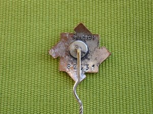 Членский знак Технической службы помощи - Technische Nothilf