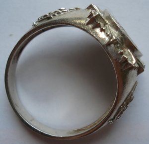 печатка мужская , серебро, с изобр. ордена От.войны