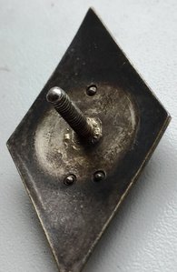 Ромб университетский 11 лент серебро