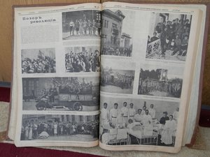 Шик.подшивка за 1917г.42 но-ра Более 1000 воен.эл-ций ИСКРЫ
