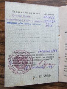 Дунайский бант + КЗ 575693+ОВ 2-393327 . Агитатор убил 7 нем