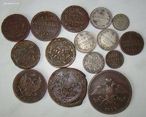 Старинные монеты (разные)