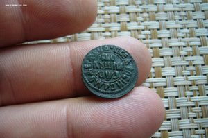 Полушка 1707