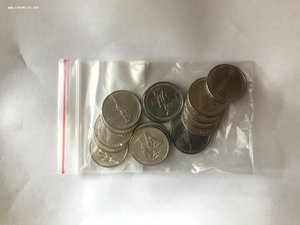 Набор монет 5 рублей 70 лет ПОБЕДЫ ТОЛЬКО ОПТ! Мешковые!