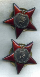 Четыре ордена Красной звезды на танкиста.