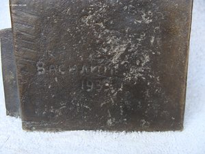 Бюст И.В. Сталина, бронза,  авт. Василик ,1933 г.