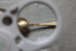 Солонка с ложкой