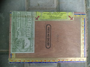 Сигарная коробка PARTAGAS очень старая