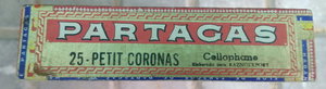 Сигарная коробка PARTAGAS очень старая