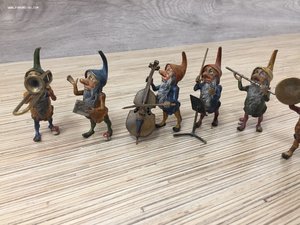 Венская бронза.Оркестр .Гномы