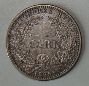 1 марка 1875г Состояние!