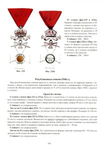 Каталог. Болгарские Ордена, Знаки и Медали.