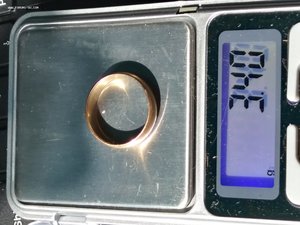 Кольцо обручальное золото 585