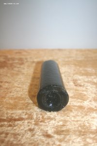 Гиря старинная для часов ходиков цветное зеленое стекло