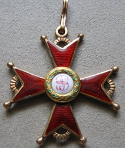 Станислав 3ст. в золоте
