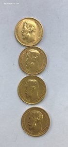 5 рублей 1901 и 1899