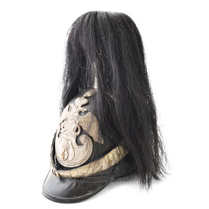 Каска офицера Псковского кирасирского полка образца 1846 г.