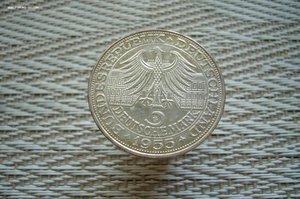 Альбом монеты ФРГ - 5+10 марок и прочее