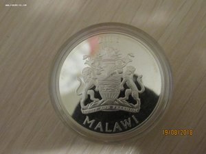 серебро 999пр  Малави 5 квача ; Монголия 500 тугриков