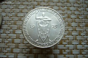 3 марки 1925 Рейланд