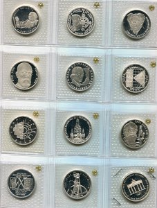 10 немецких марок ФРГ 12 штук