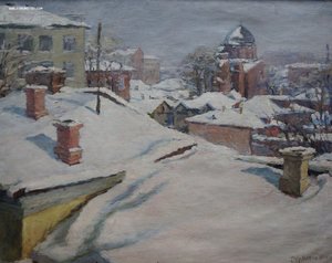 ЕРМОЛИН Р.Н "КРЫШИ".1960