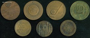 Настольные медали  6 шт.  Тема- Спорт