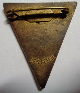 Знак  Женский союз со свастикой.