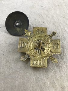 Знак 48-го пехотного Одесского полка 1811-1911г