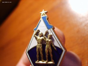 Ромбик ГДОИФК 1957 редкий