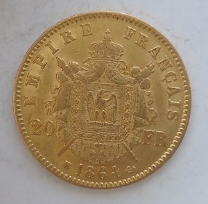 20 франков 1864