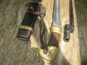 Шашка казацкая 1932г .С темляком и штыком