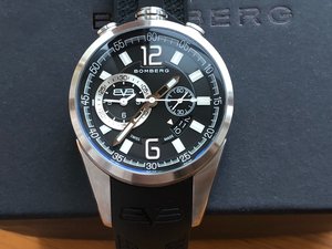 Bomberg 1968 Chronograph Black Dial Men's Watch