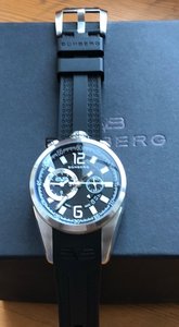 Bomberg 1968 Chronograph Black Dial Men's Watch