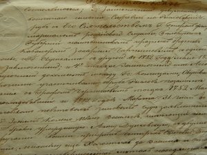 Родовое дело Окушков, Могилевская Губерния XIXв.