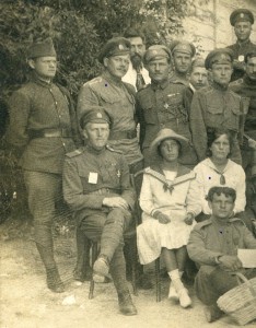 Белая армия,Крым 1919г,группа Георгиевских кавалеров